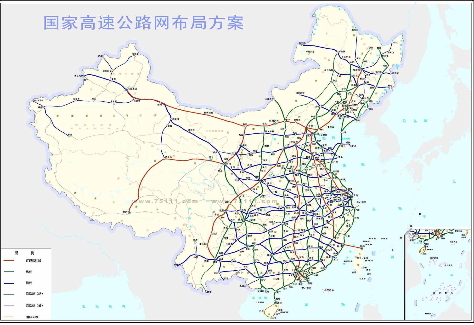 最新中國(guó)高速公路地圖概覽，中國(guó)高速公路最新地圖概覽