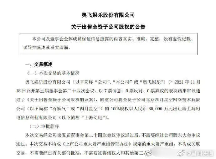 奧飛娛樂是否遭遇困境？深度探討與觀察，奧飛娛樂是否面臨困境，深度分析與觀察