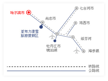 哈爾濱到亞布力滑雪場(chǎng)，詳細(xì)指南，哈爾濱至亞布力滑雪場(chǎng)攻略，一站式詳細(xì)指南