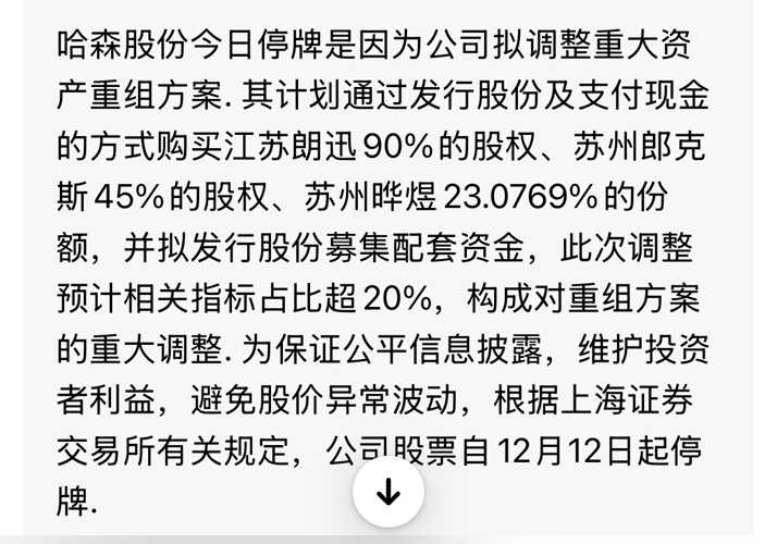 哈森股份重組最新進展，哈森股份重組最新進展概覽